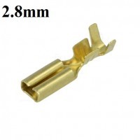 Ženski kabelski neizoliran končnik majhen 2.8